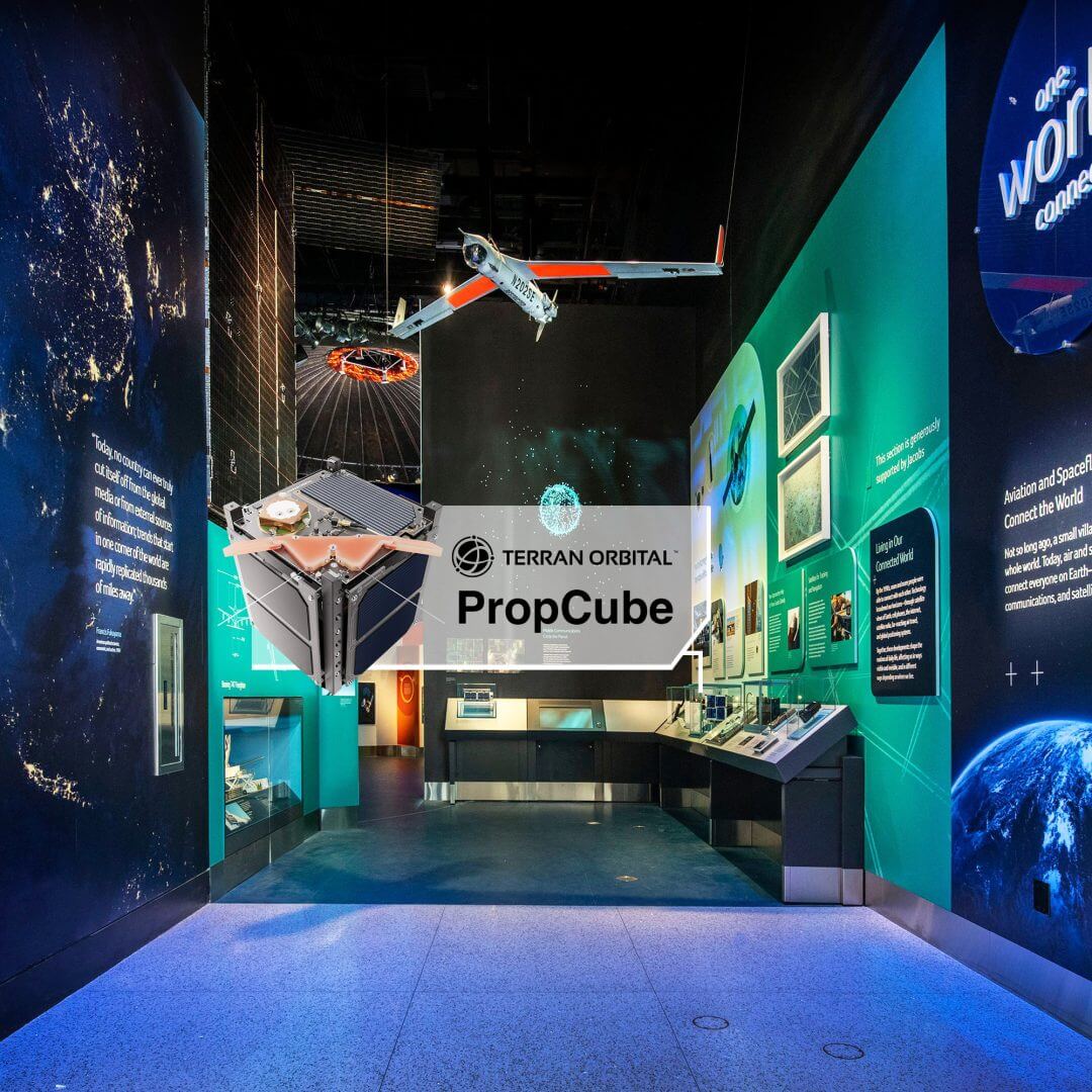 Terran Orbital PropCube at The Smithsonian